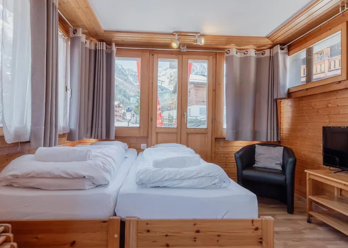 Dans Beau Village De Suisse Appartement Grimentz